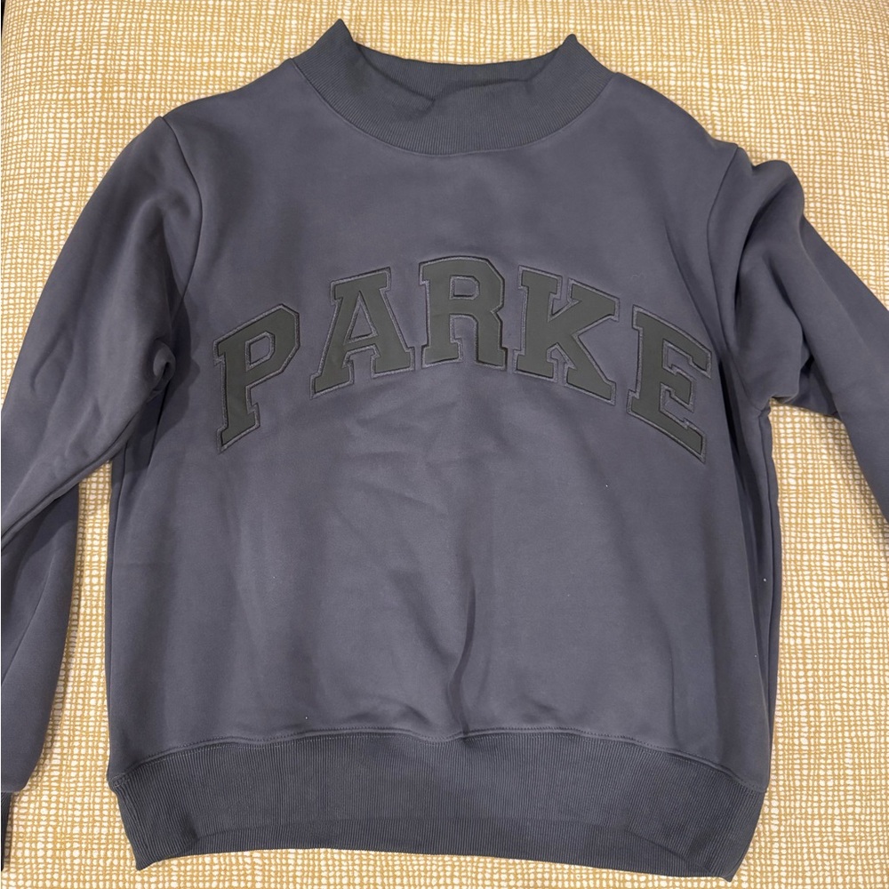 Parke mock neck sweatshirt